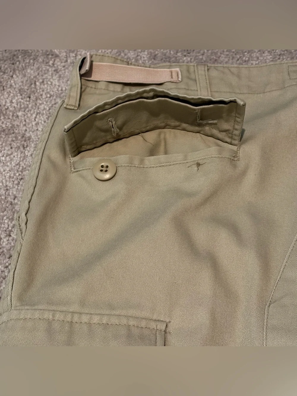 Propper Men's Khaki Cargo Combat Pants Tactical Utility Adjustable Size Large